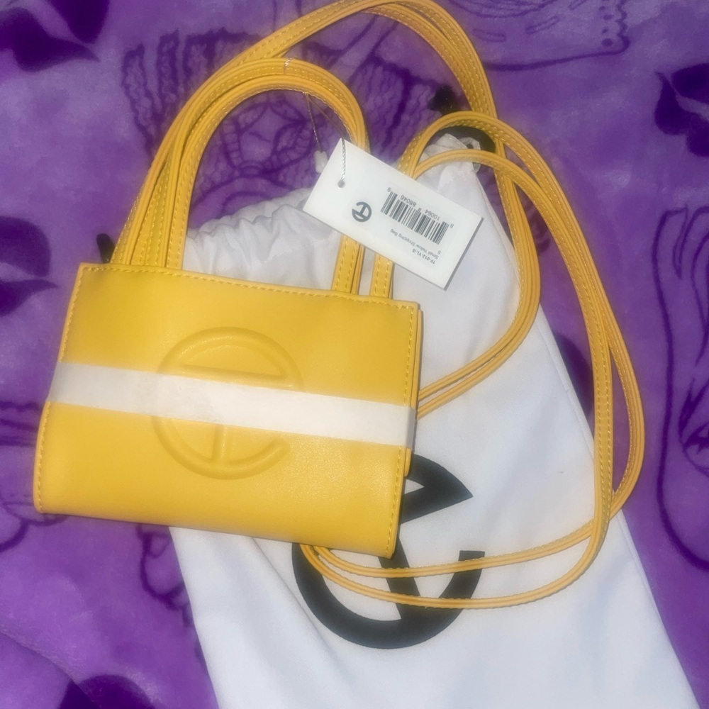 Small Yellow Shopping Bag-Telfar